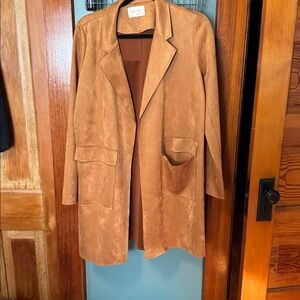 Active USA Camel long Swede Blazer